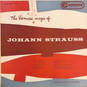 Johann Strauss The Viennes Magic Of... Vinyl Lp '53